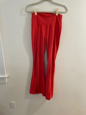 JoyLab Red High-Waist Flare Leggings